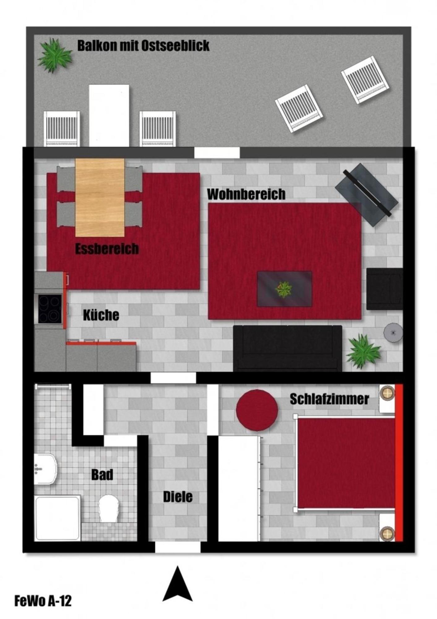 Apartament A-126 Traumblick Sierksdorf Zewnętrze zdjęcie